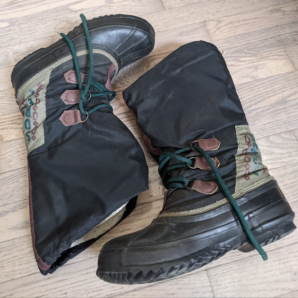 Sorel Handcrafted Tall Snow Winter Boots, Women's 8 - Picture 3 of 8
